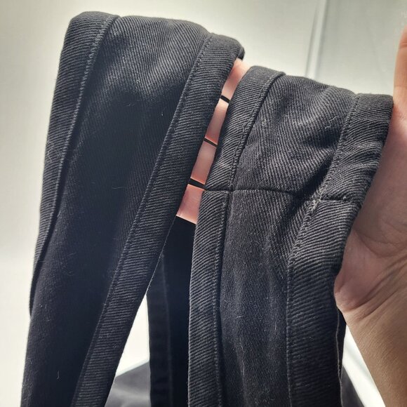 Lauren Moshi Beverly Hills Canvas Tote Bag Lips Eyes Red Black - Picture 9 of 14